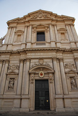 Fototapeta na wymiar Rome saint Andrea Della Valle church