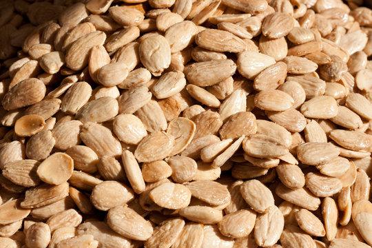 Almendras peladas y tostadas