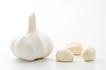 ニンニクの根茎