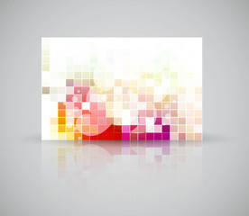 new beautiful gift card vector design