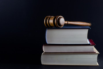 Gavel Atop Legal Texts