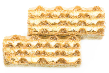 close-up waffles photo (horizontal)