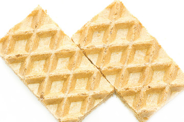 close-up waffle (2 pieces) photo