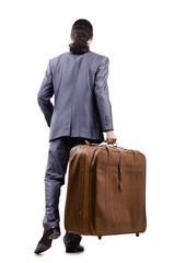 Business travel concept with businessman