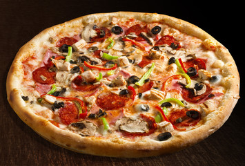 Special pizza - isolated