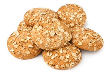 oat cookies heap