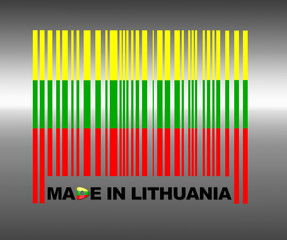 Fototapeta na wymiar Wykonane na Litwie.