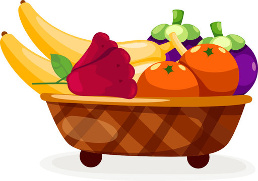 Cartoon Fruit Basket Images – Browse 12,702 Stock Photos, Vectors, and  Video | Adobe Stock