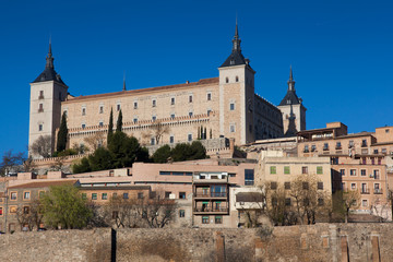 Fototapeta na wymiar Alcazar w Toledo, Kastylia-La Mancha, Hiszpania