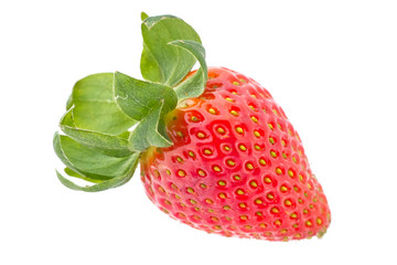 Strawberries berry isolated on white background