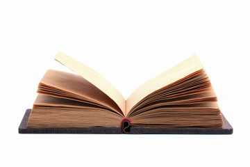 Opened book