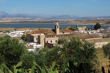 View of town, Bornos, Andalusia, Spain © Arena Photo UK © arenaphotouk