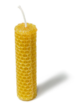 Candle made of bee wax