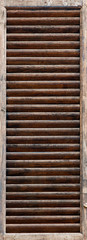 Wooden shutter