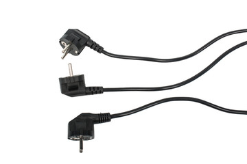 Three electric cables