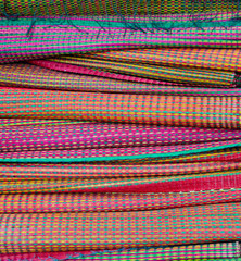 Colorful mat pattern