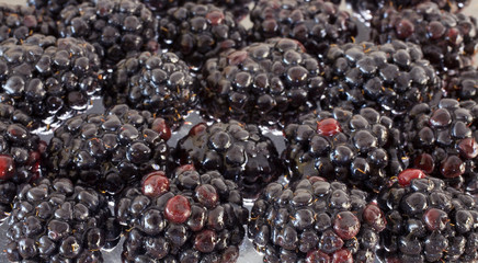 Wet berries