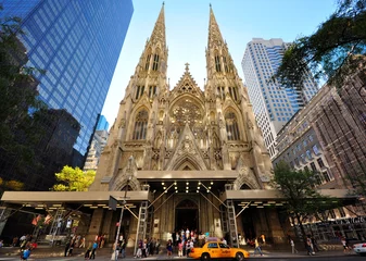 Rolgordijnen Saint Patricks Cathedral, NYC © ruigsantos