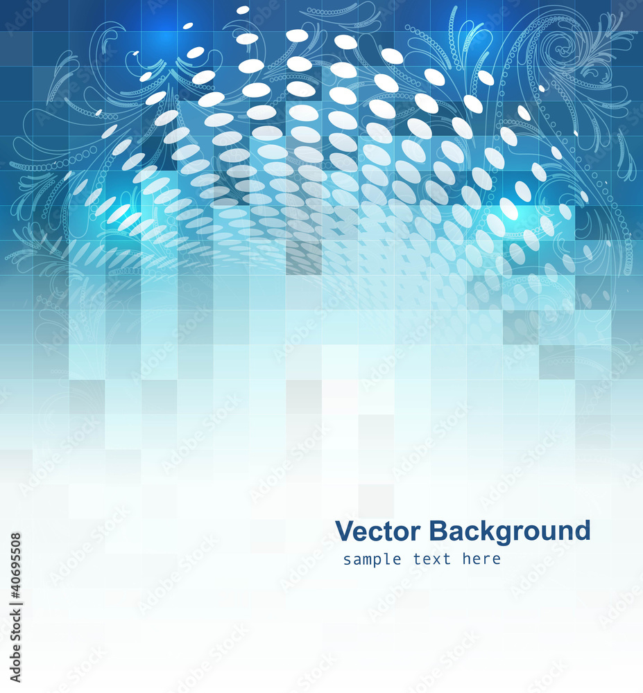 Canvas Prints shine mosaic background vector design