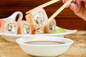 the sushi