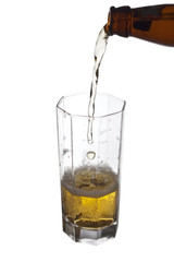 Beer glass.