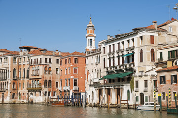Fototapeta na wymiar View of Grand Canal in Venice