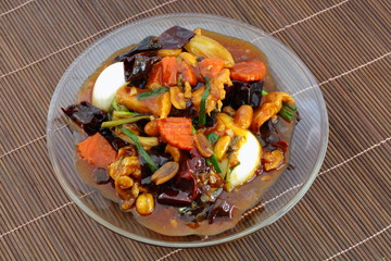 Sweet chilli chicken