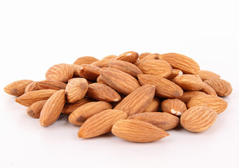 isolated almond