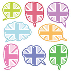 uk speech bubbles