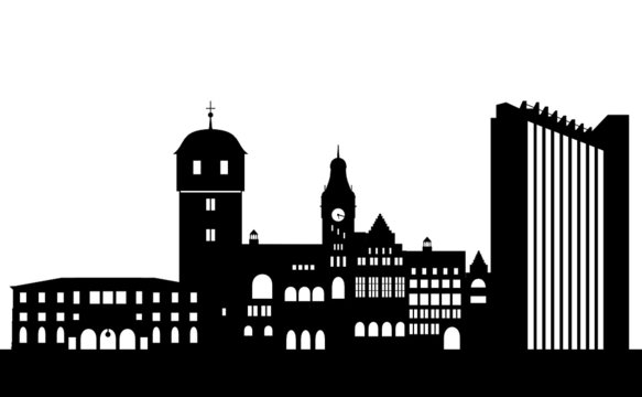 Chemnitzer Skyline Detail