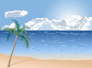 Obraz premium Summer beach