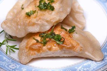 Tradycyjne polskie danie - pierogi