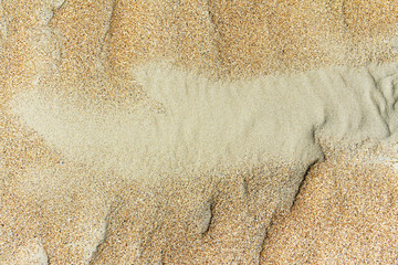 patterns of erosion of sand