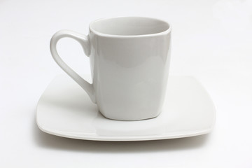 White cup