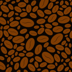 Coffee bean seamless