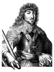 Fototapeta premium Noble Man - 17thCentury France