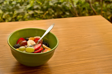 Fruit Bowl on the Patio