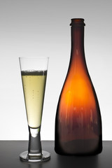 Champagne bottle