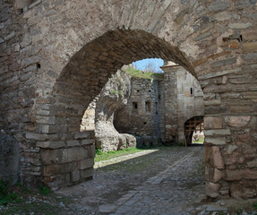Fototapeta na wymiar Old fortress gates