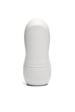 Isolated and blank deodorant bottle