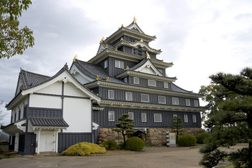 Okayama castle main keep