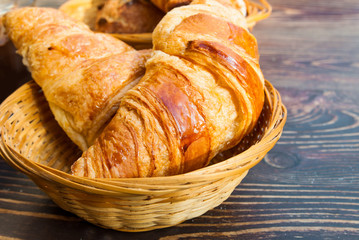 fresh croissant