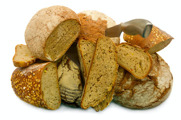 Assortment of baked bread