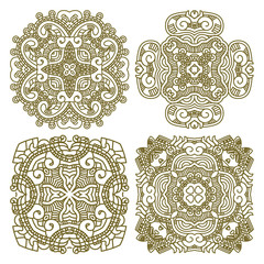 Set aztec ornaments