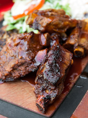 Grilled steak
