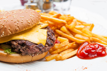 Cheese burger