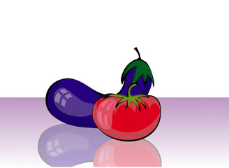 Fresh vegetables .Colorful fresh group of vegetables.