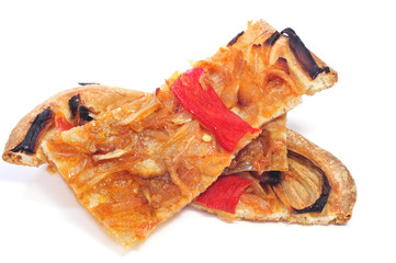 coca de recapte, typical catalan dish