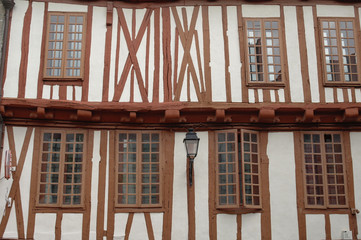 façade à colombages