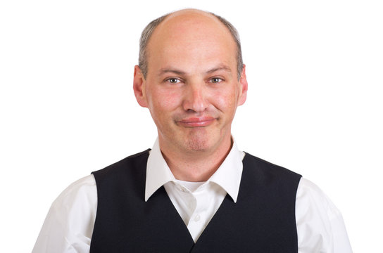 gelangweilter Mann